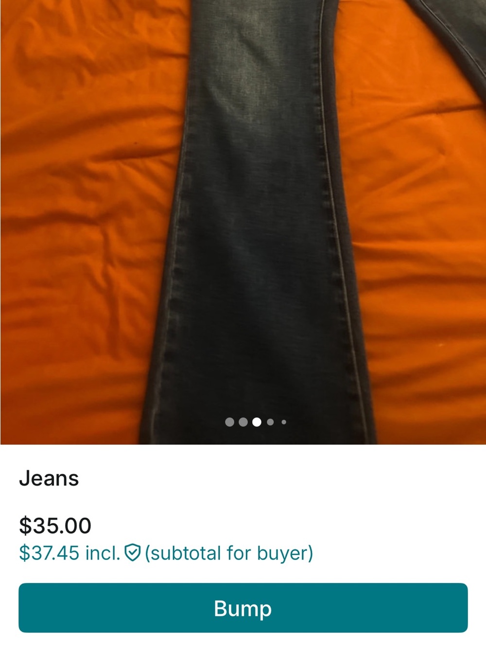 KanCan Men's Dark Blue Bootcut Jeans